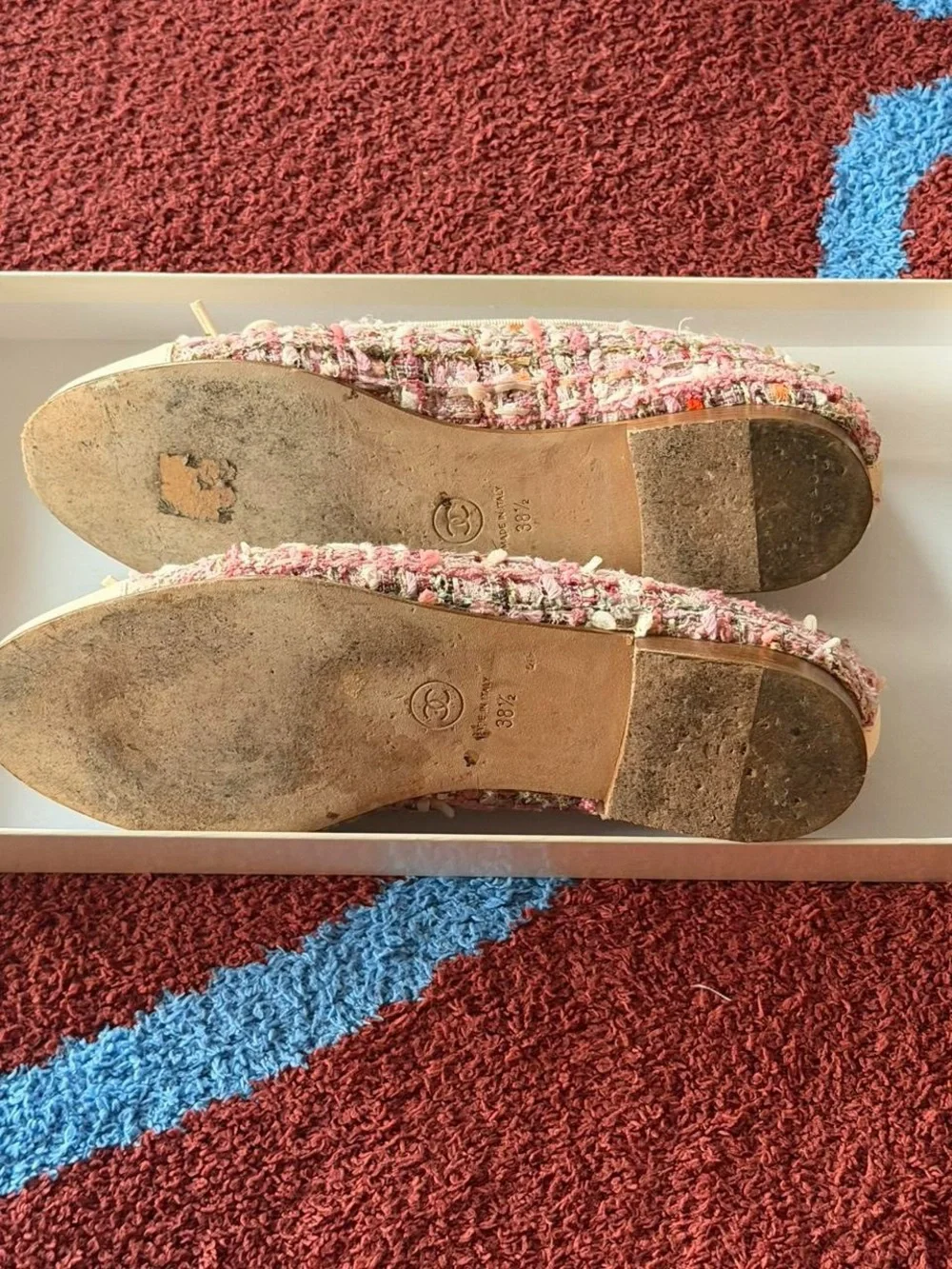 CHANEL ballet flats